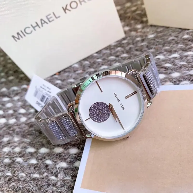 Michael Kors Portia Silver Dial Silver-tone Ladies Watch | MK3842